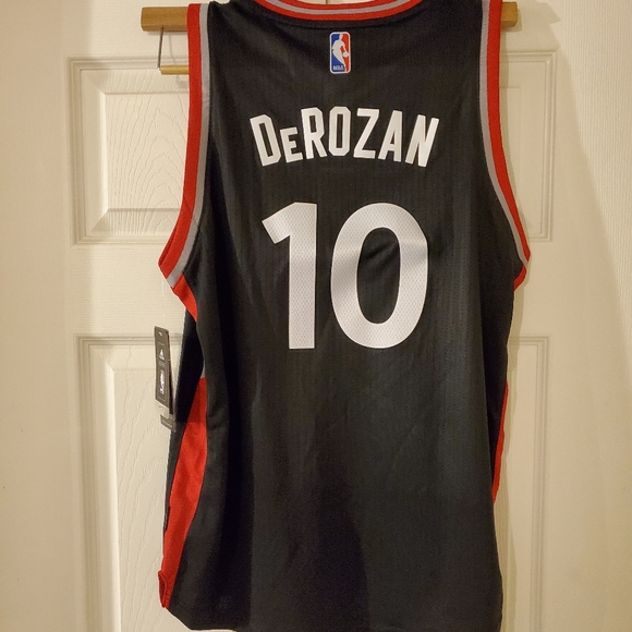 SOLD-Raptors DeMar DeRozan Swingman Adidas Jersey - Picture 6 of 7